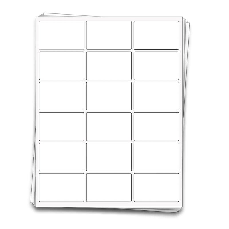 Dashleigh 180 Printable Mini Candy Bar Labels - Custom Stickers 2.5x1.563 inches for Inkjet & Laser - Wrappers for Chocolate Miniatures, Wedding & Party Favors - Image 1